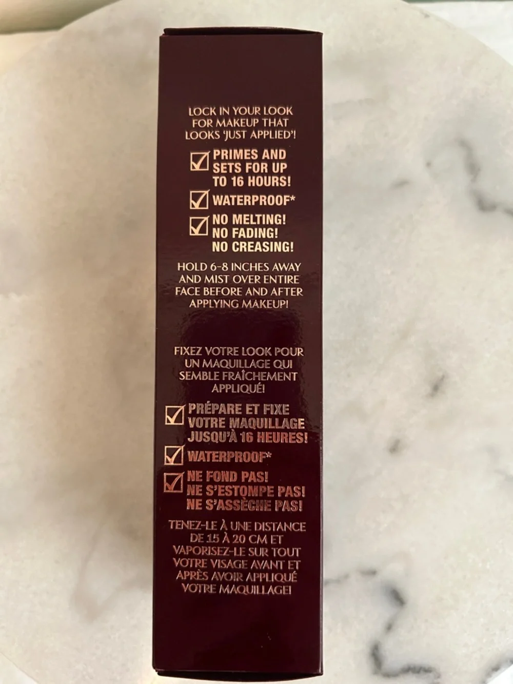 New in box Charlotte Tilbury Airbrush Flawless Setting Spray 100ml / 3.3 fl oz